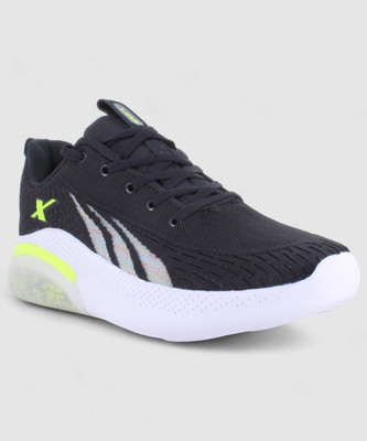 Sparx SM 721 Running Shoes For Men(Black, Green , 6)