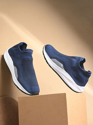 ALKERA ENTERPRISES Stylish Casual Shoes Men Lightweight Daily Use Sneakers Trendy College Outdoor Sneakers For Men(Navy , 8)