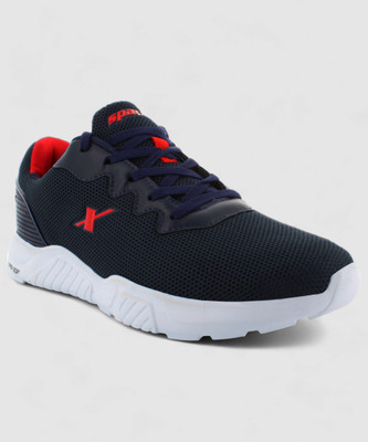 Sparx 648 Running Shoes For Men(Navy, Red , 8)
