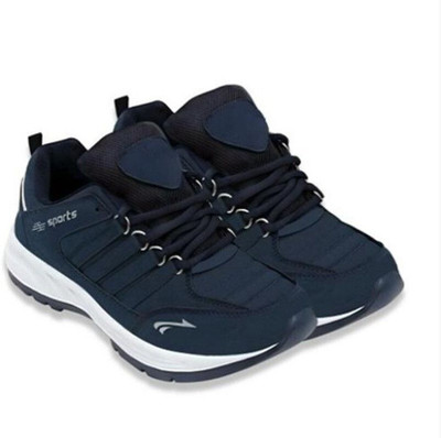 Hackton Lace up walking outdoor waterproof running Running Shoes For Men Casuals For Men(Blue , 7)