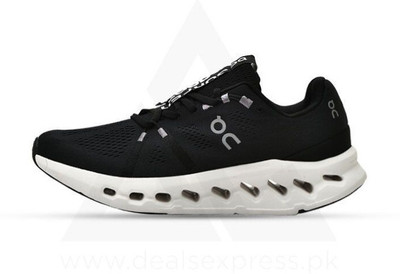 On Cloud On Cloudsurfer Running Shoes For Men(Black , 8)