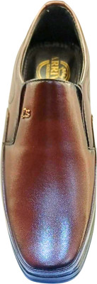 ARRIVAL SHOES PVT LTD Slip On For Men(Brown , 6)
