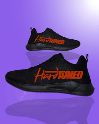 KANEGGYE RUNNING SPORTS SHOES FOR MEN & KIDS Running Shoes For Men(Black, Orange , 10)