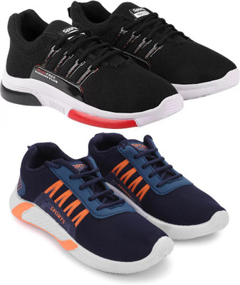 ELASA TY-RUNFREE BLACK_HERO BLUE NN Outdoors For Men(Black , 9)