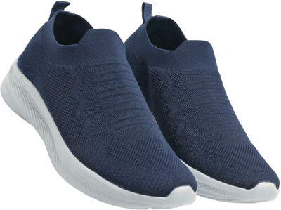 GENVE Stylish Comfortable Walking Wear and Runing Sports Shoes For Men's. Party Wear For Men(Navy , 6)