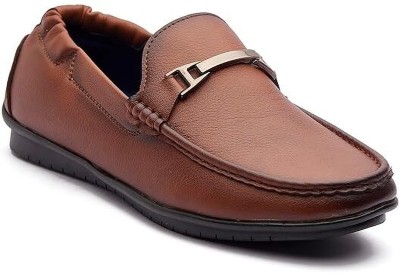 Michael Angelo Slip On For Men(Tan , 8)