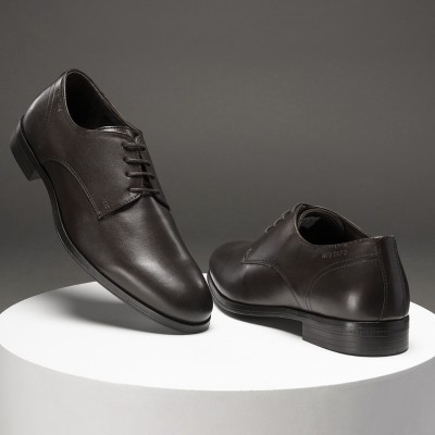 RED TAPE Formal Shoes for Men | Soft Cushioned Insole, Slip-Resistance Lace Up For Men(Black)