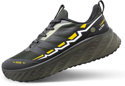 Abros ROUTE Running Shoes For Men(Olive , 8)