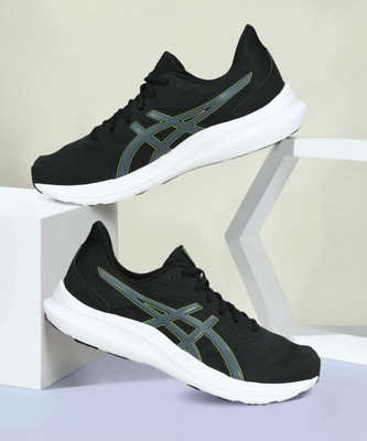 Asics JOLT 4 Running Shoes For Men(Black , 8)