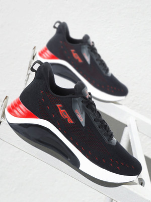 LANCER PLATINUM-26BLK-RED Running Shoes For Men(Black , 9)