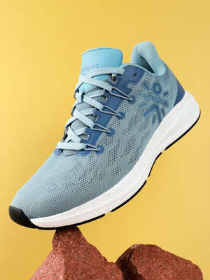 Cult Firebird Running Shoes, Engineered Mesh Upper, Breathable, Flexible Running Shoes For Men(Blue , 8)