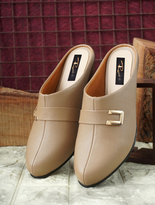 Rimezs MU650 Corporate Casuals For Women(Camel , 5)