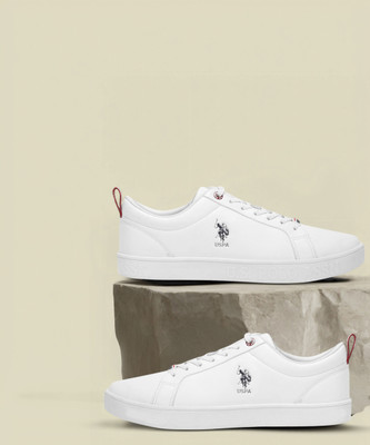 U.S. POLO ASSN. DORIT 2.0 Sneakers For Men(Off White , 8)