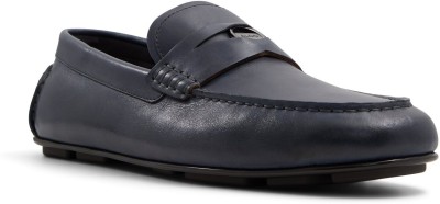 ALDO Mocassin For Men(Navy , 10)