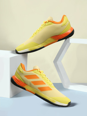 ADIDAS VELOCITY GRAND Tennis Shoes For Men(Yellow , 7)