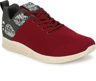 OFF LIMITS Slip On Sneakers For Men(Maroon , 9)