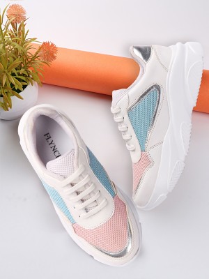 FLYNCE Casual & Trendy Comfortable Lightweight Running Sporty Sneaker Shoes Sneakers For Women(Multicolor)