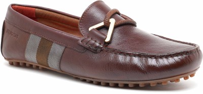RUOSH Ruosh Casual Loafers Driving Shoes For Men(Tan)