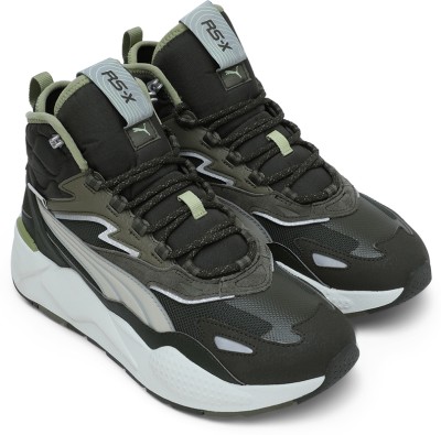 PUMA RS-X Hi Casuals For Women(Green , 4.5)