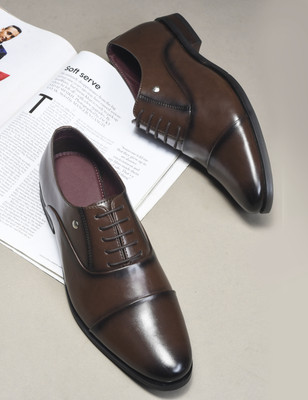 Wave Walker WW-ROCK Party Wear For Men(Brown , 10)