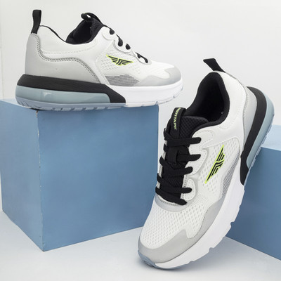 RED TAPE Athleisure Shoes for Men | Cultured Round-Toe Shape & Cushioning Technology Walking Shoes For Men(Blue, Grey , 9)