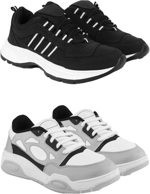 DRACKFOOT Men's Lightweight Comfortable Sports Shoes Casuals For Men(Multicolor , 10)