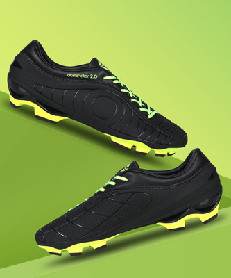 NIVIA Dominator 2.0 Football Shoes For Men(Black , 10)
