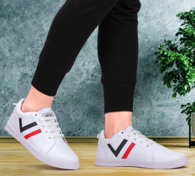 Gorofy Gorofy Casual Shoes For Men Walking ,Sneakers ,Loafer casual shoes for Men white Sneakers For Women(White , 7)