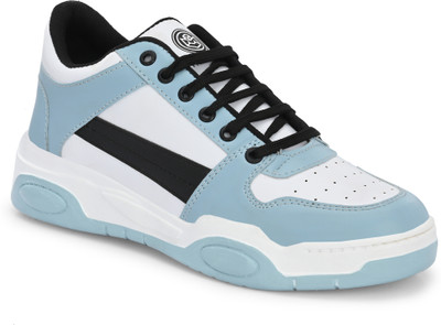 Walkivo Casual Long Party Wear Sneaker Ankle Boot Stylish Sneakers For Men's Sneakers For Men(Blue , 7)