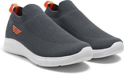 OAKMEN Men sports shoes Trendy unique stylish navy Sneakers For Men(Grey , 7)