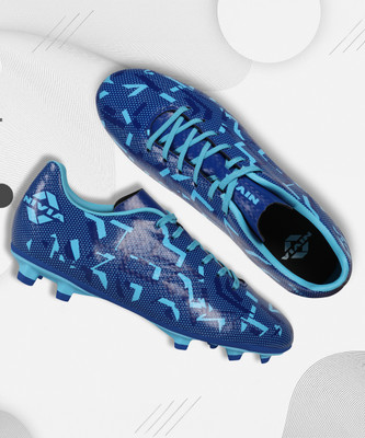 NIVIA Encounter 10.0 Football Shoes For Men(Blue , 5)