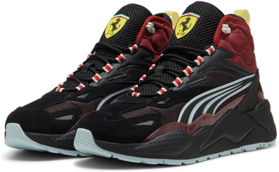 PUMA FERRARI RS-X MID Sneakers For Men(Black , 7)
