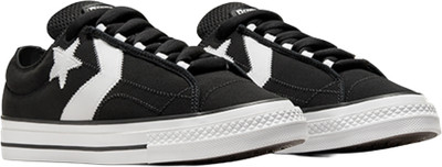 Converse Unisex Star Player 76 Puff Low Top Sneaker Sneakers For Men(Black , 6)