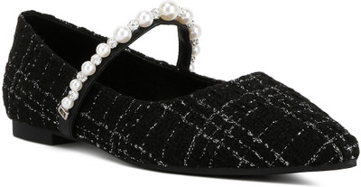 London Rag SH4542_BLACK Bellies For Women(Black , 4)
