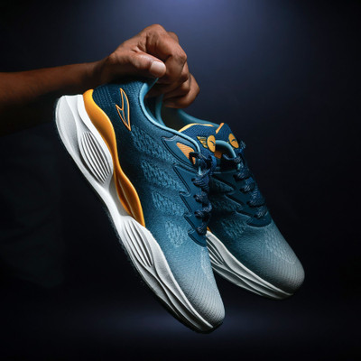 asian Navigator-03 Men’s Running Shoes | Stylish Sports Shoes for Gym & Walking Running Shoes For Men(Green, Blue , 10)