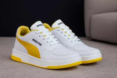 radtac Radtac Trendy Classic Casual Sneakers for Men Casuals For Men(Yellow , 8)