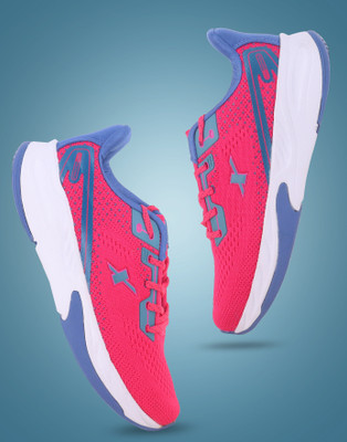Sparx SL 214 Running Shoes For Women(Pink, Blue , 4)