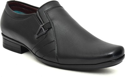 Fine Look Everyday Wear Loafers: Stylish, Lightweight, Ideal for Summer Slip On For Men(Black)