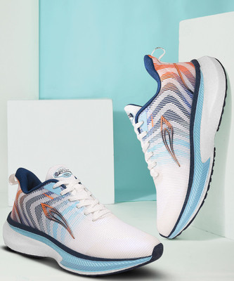 Abros ETPU Athleisure Cultured Round-Toe Shape & Hyperbeads Technology Walking Shoes For Men(Off White , 6)