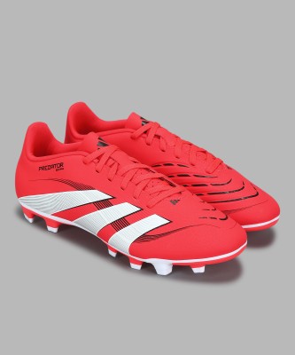 ADIDAS PREDATOR CLUB FG/MG Football Shoes For Men(Red , 9)