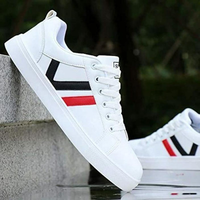 Begone Walking Shoes For Men(White , 7)