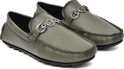 KILLER Men's Premium Lightweight Loafers - Comfortable, Trendy Summer Outdoor Shoes Loafers For Men(Green , 10)