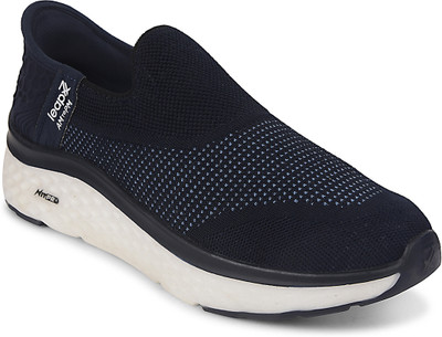 LIBERTY Leap7x NITRUN-13 Sports Shoes With TPR Sole | Comfortable Outsole Non Lacing Running Shoes For Men(Navy , 9)