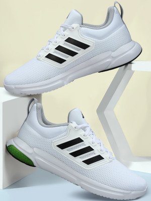 ADIDAS TRACK-HOUSE Running Shoes For Men(White , 11)