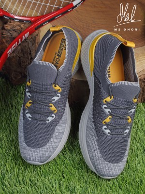 asian Hattrick-53 Darkgrey Sports,Casuals,Training,Stylish Running Shoes For Men(Grey)
