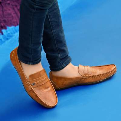 Evolite Loafers For Men(Brown , 10)