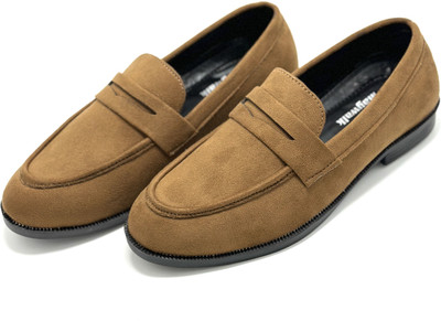 maywalk Loafers For Men(Brown , 8)