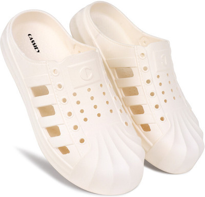 Cassiey Women's Clogs Sandal Comfortable & Lightweight Indoor & Outdoor Casual Clogs For Women(Camel , 5)