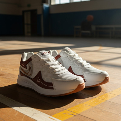 jootiyapa Trending Sports Shoes For Men Walking Shoes For Men(Brown, White , 6)