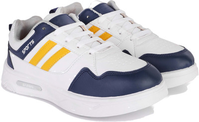 Pennen Stylish Casual Shoes,Loafers,Sneakers,Lightweight Quality Casual Shoes for Men's Loafers For Men(Blue, White , 10)